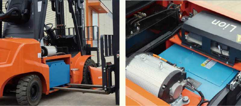 Погрузчик электрический NOBLELIFT FE4P50Q, TX FFL 4500мм, lith.554Ач, SS. (2023г.)