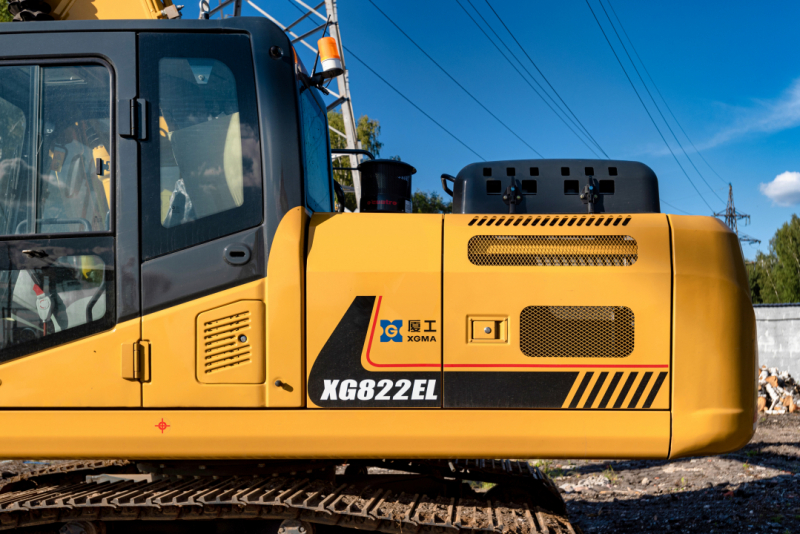 Гусеничный экскаватор XG822EL (Габарит, гидролиния для гидромолота, БРС) HV Market