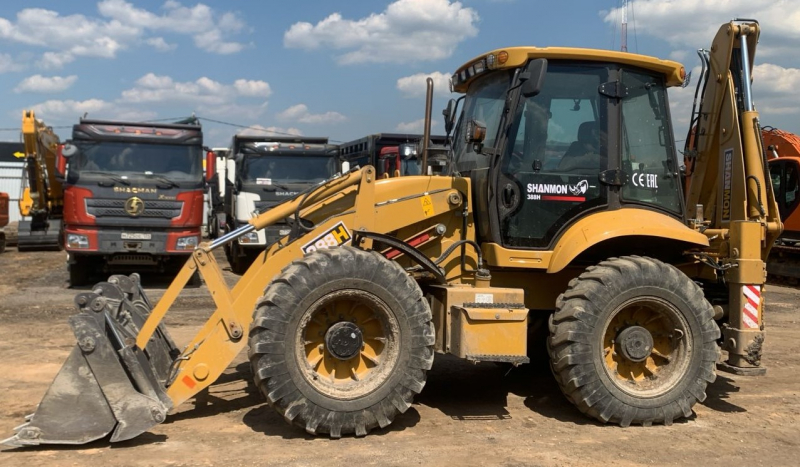 SHANMON 388 Экскаватор-погрузчик