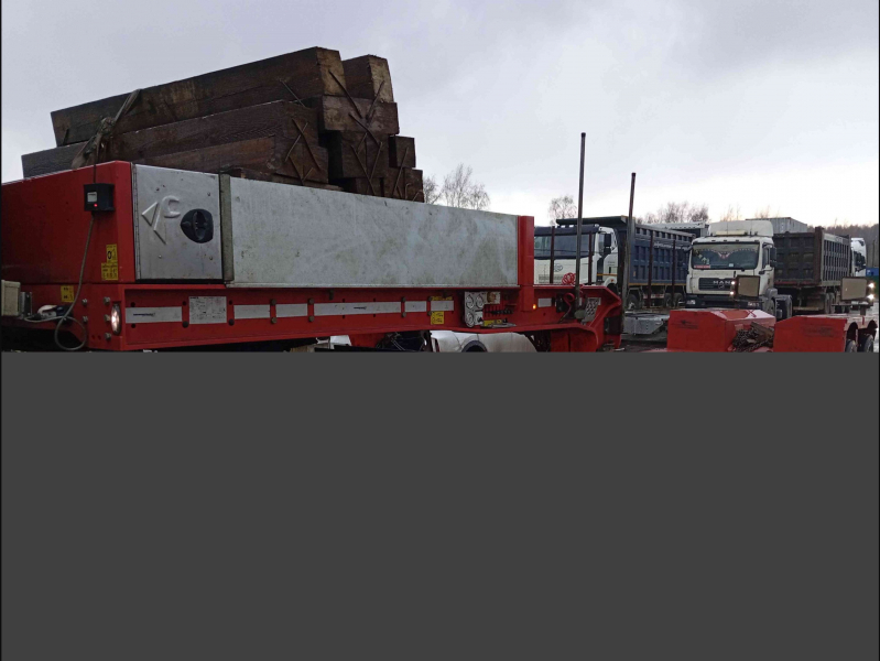 Специализированный, полуприцеп-тяжеловоз FAYMONVILLE MEGAMAX; YAFTL2008N0030489 HV Market