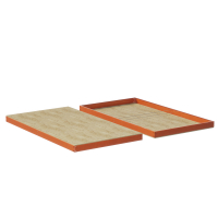 Ярус стеллажа Профи Т, фанерный настил с усилением (1845х455 мм) HV Market