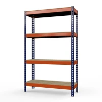 Стеллаж металлический Профи-Т 2000x1845x455 мм. Ярусы: фанера 4 шт. HV Market