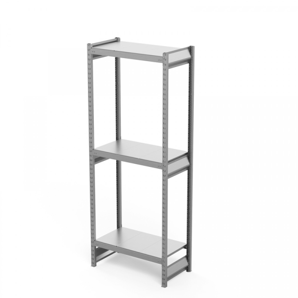 Стеллаж грузовой СГ Ультра (2000х1200х600) 3 яруса, цинк HV Market