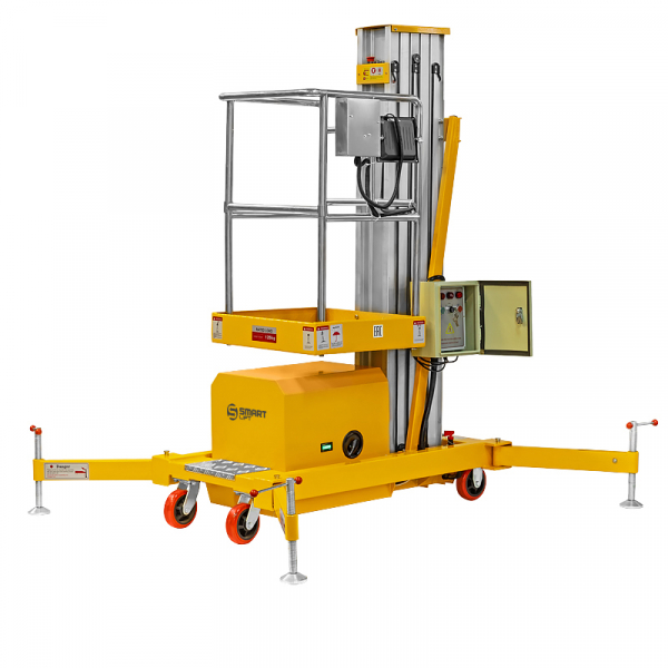 Подъемник мачтовый несамоходный GTWY 6-100 (T) (AC&DC; 125 кг; 6 м) SMARTLIFT HV Market