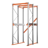 Стеллаж набивной паллетный (3500х1580х1800 мм), 1 линия, 2 яруса HV Market