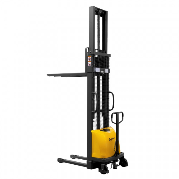 Штабелер с электроподъемом CDD10B-E (1000 кг, 3 м, 12В / 120Ач) SMARTLIFT (SMART)