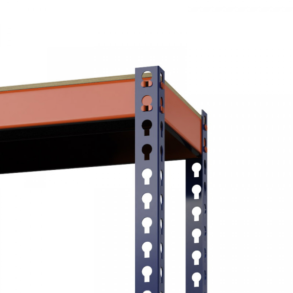 Стеллаж Профи Т (2500/1540/455), 4 яруса фанера