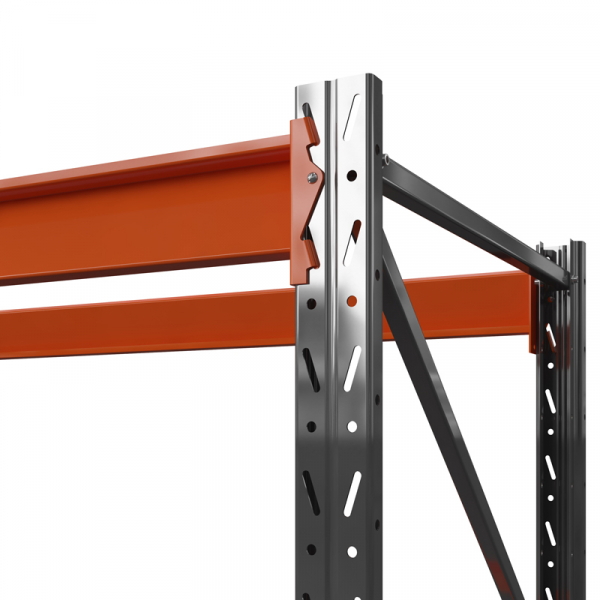 Стеллаж металлический ОПТИМА, 2000х2500х600 мм. Полки: 3 шт. без настила HV Market