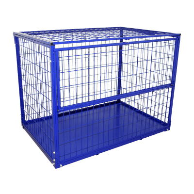 Контейнер сетчатый КСМ 6 (800х1200х920) г/п 300 кг.125 черная резина HV Market