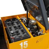 Электропогрузчик трёхопорный TKA15H (1500 кг, 3,3 м, 24В / 350Ач) SMARTLIFT  HV Market