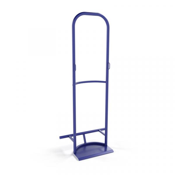 Тележка для перевозки одного пропанового баллона ПР 1 г/п 100 кг. без колес