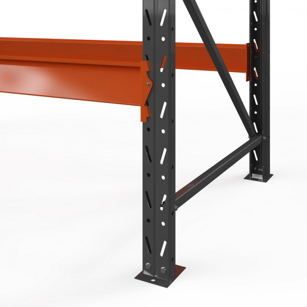 Стеллаж металлический ОПТИМА, 3500х2500х785 мм. Полки: 6 шт. без настила