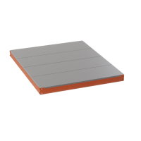 Ярус стеллажа Профи Т, металлический сплошной настил с усилением (1240Х1005 мм) HV Market