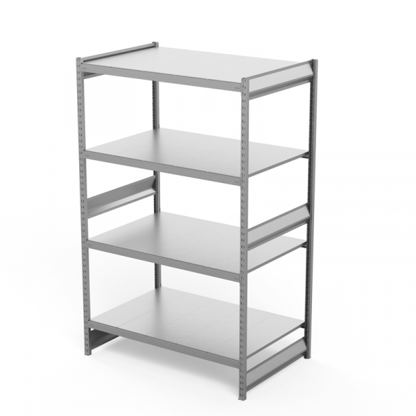 Стеллаж грузовой СГ Ультра (2000х1500х1000) 4 яруса, цинк