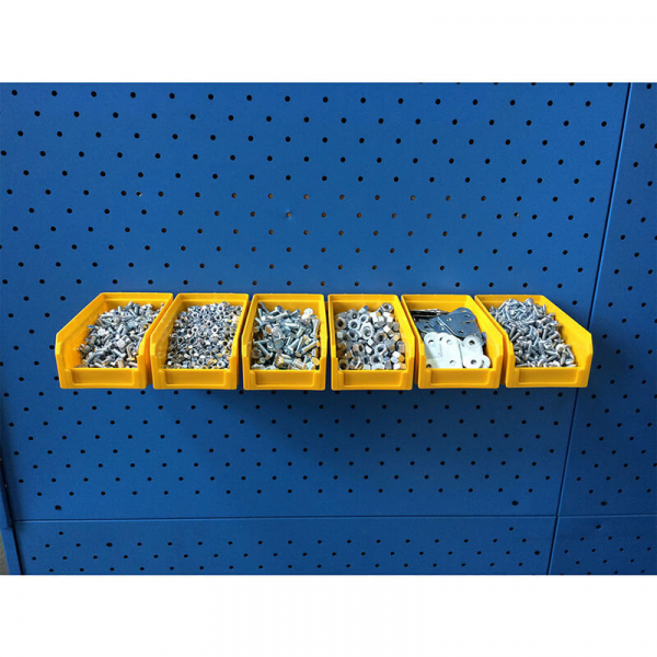 Органайзер настенный V-2-650 желтый (4 ящика V-2) HV Market