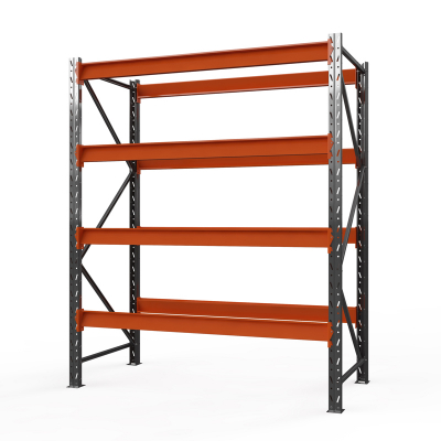 Стеллаж металлический ОПТИМА, 3500х2500х785 мм. Полки: 4 шт. без настила