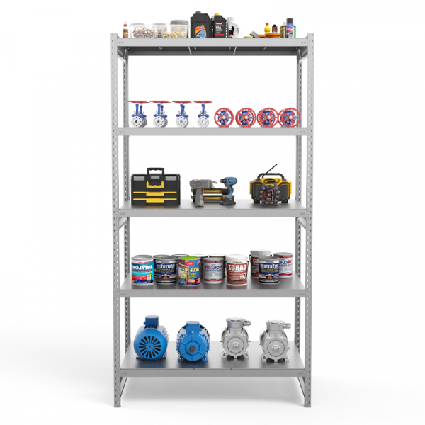 Стеллаж грузовой СГ Ультра (3000х1500х800) 5 ярусов, цинк