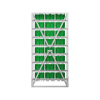 Стойка 735х1500 односторонняя А1-00-00-08  (зеленый) HV Market