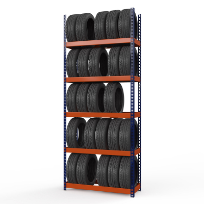 Стеллаж металлический Профи-Т для шин 3000x1240x455 мм. Ярусы:   5 шт. (Т-120/1-3,0) HV Market