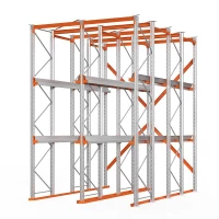 Стеллаж набивной паллетный (4500х3060х4000 мм), 2 линии, 3 яруса HV Market