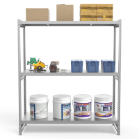 Стеллаж грузовой СГ Ультра (2500х1800х600) 3 яруса, цинк HV Market