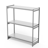 Стеллаж грузовой СГ Ультра (2500х1800х600) 3 яруса, цинк HV Market