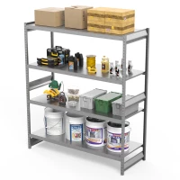 Стеллаж грузовой СГ Ультра (2500х2100х1000) 4 яруса, цинк HV Market