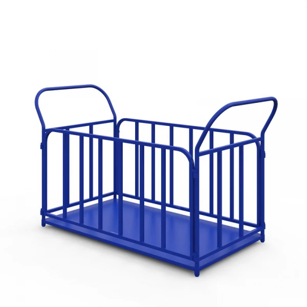 Тележка платформенная с трубчатыми бортами ТБ 3 (600х1000) без колес HV Market