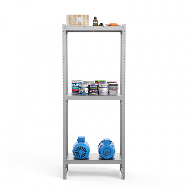 Стеллаж грузовой СГ Ультра (2500х1200х500) 3 яруса, цинк HV Market