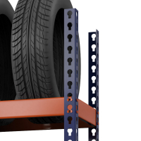 Стеллаж Профи Т (2000/1240/455), 3 яруса без настила HV Market