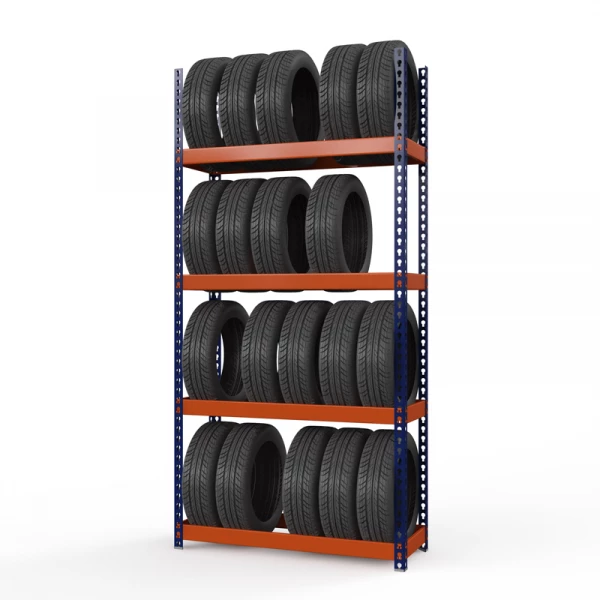 Стеллаж металлический Профи-Т для шин 2500x1240x455 мм. Ярусы:   4 шт. (Т-120/1-2,5 HV Market