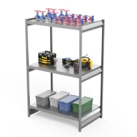 Стеллаж грузовой СГ Ультра (2500х1200х800) 3 яруса, цинк HV Market