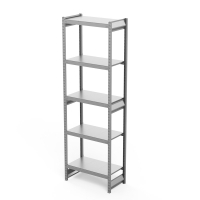 Стеллаж грузовой СГ Ультра (2000х900х500) 5 ярусов, цинк HV Market