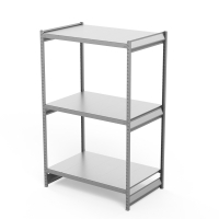 Стеллаж грузовой СГ Ультра (2500х1500х1000) 3 яруса, цинк HV Market