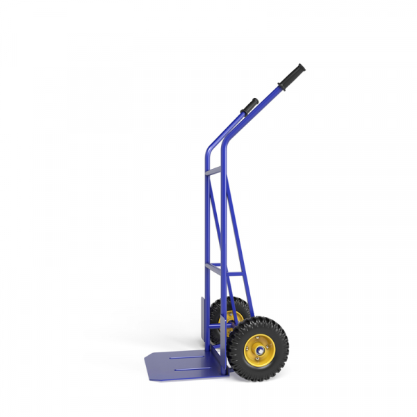 Тележка грузовая КГ 200 г/п 200 кг. колеса пневматические 250 мм