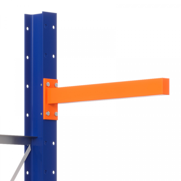 Дополнительная секция стеллажа консольного 1-стороннего  2500х940х1073 HV Market