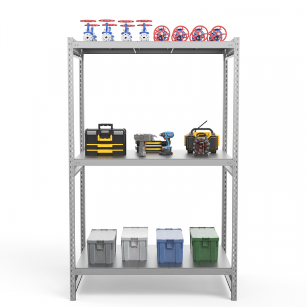 Стеллаж грузовой СГ Ультра (2500х1500х800) 3 яруса, цинк HV Market