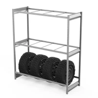 Стеллаж грузовой СГ Ультра (2500х1800х500) 3 яруса, без настила, для шин, дисков, колес HV Market
