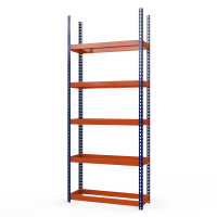 Стеллаж металлический Профи-Т для шин 3000x1540x455 мм. Ярусы:   5 шт. (Т-120-3,0) HV Market