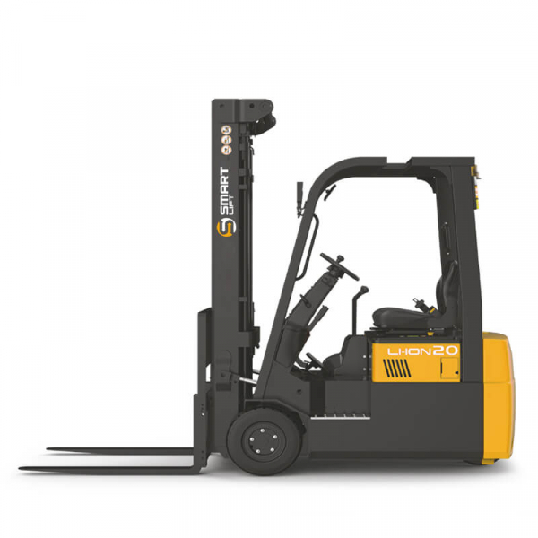 Электропогрузчик трёхопорный CPD20TVL (2000 кг, 4,8 м, li-ion 80В / 205Ач) SMARTLIFT HV Market