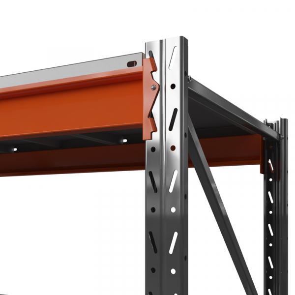 Стеллаж металлический ОПТИМА, 2000х2500х785 мм. Полки: 3 шт. метал. HV Market