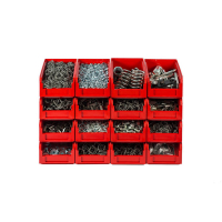 V-1 Пластиковый ящик красный, (171х102х75) 1 литр HV Market