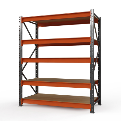 Стеллаж металлический ОПТИМА, 2500х1250х785 мм. Полки: 5 шт. фанера HV Market