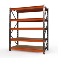 Стеллаж металлический ОПТИМА, 2500х1250х785 мм. Полки: 5 шт. фанера HV Market