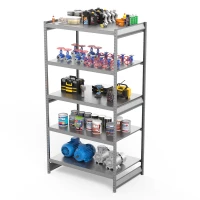 Стеллаж грузовой СГ Ультра (3000х1500х1000) 5 ярусов, цинк HV Market