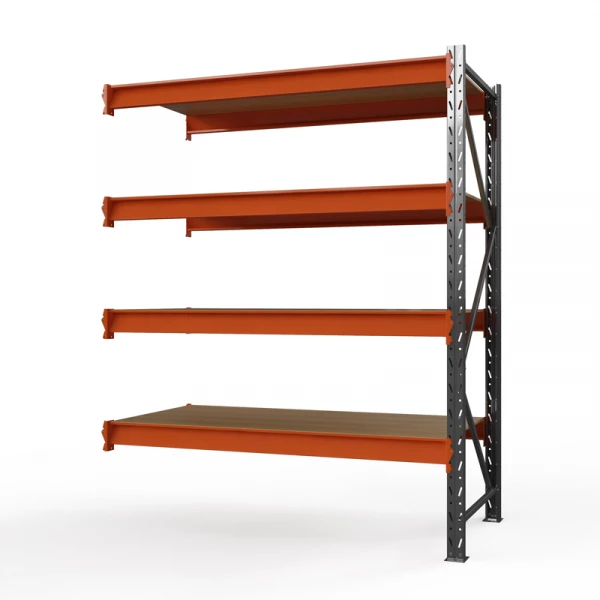 Секция приставная стеллажа металлического ОПТИМА, 3000х2500х785 мм. Полки: 4 шт. фанера