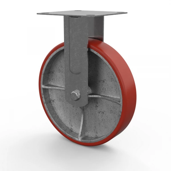 Колесо большегрузное FCp63 неповоротное (150*50 мм; 350 кг; КР/ПУ) 29150 CPUF