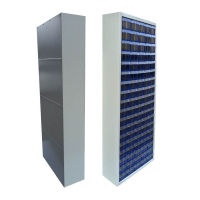 Шкаф металлический С-2-90М на 90 коробов HV Market