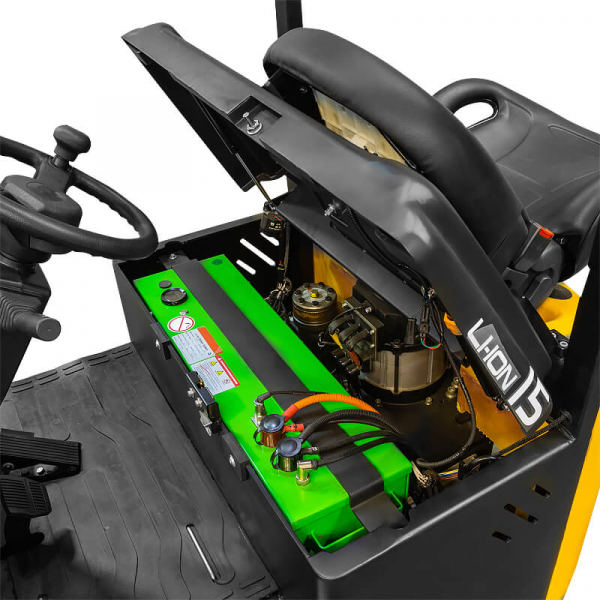 Электропогрузчик трёхопорный EFS151 (1500 кг, 3,6 м, li-ion 48В / 150Ач) SMARTLIFT