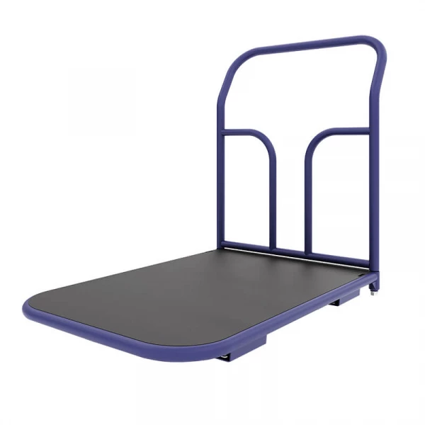 Тележка платформенная с резиновым покрытием ТПР 4 (600x1200) без колёс